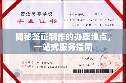 高陵揭秘签证制作的办理地点，一站式服务指南